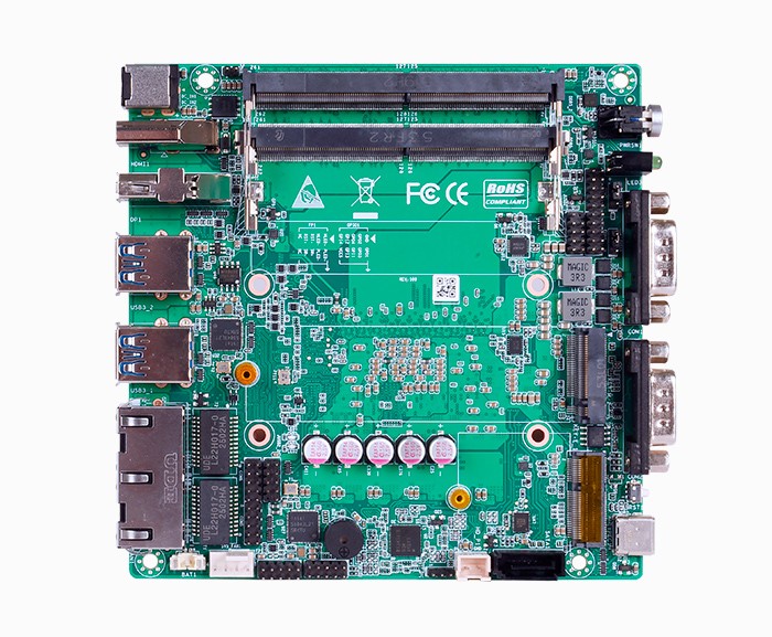 UT100NU- 12x12cm深夜免费视频主板 - Intel Ultra5 125H / Ultra7 155H迷你主板双网双串口带Type-C迷你电脑主机深夜免费视频机主板